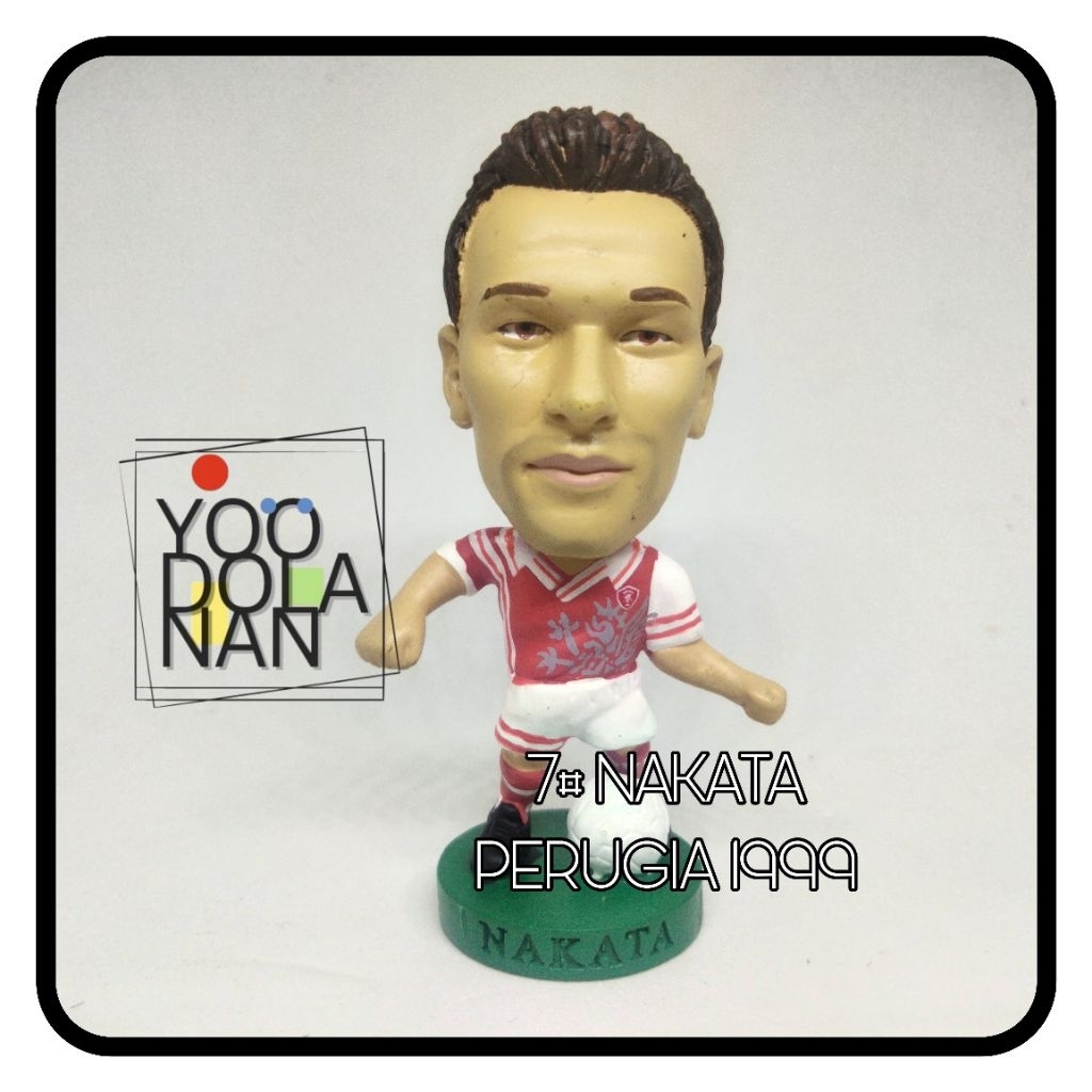 7# NAKATA - PERUGIA 1999 CORINTHIAN PROSTARS FIGURE PEMAIN BOLA