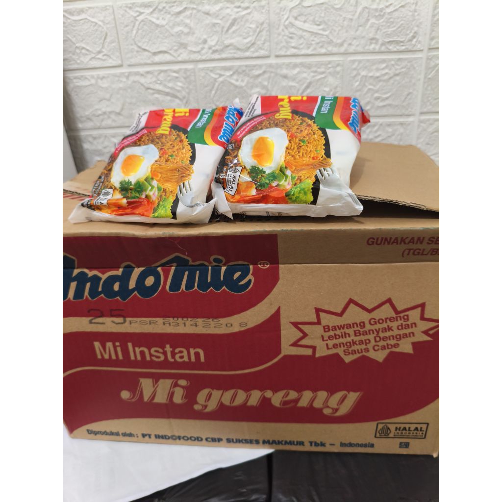 

Indomie goreng 1 dus isi 40
