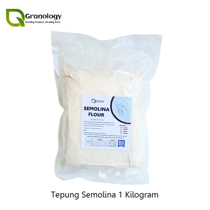 

Tepung Semolina / Pasta Flour (1 kilogram) by Granology