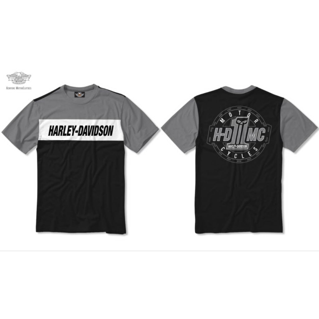 T-shirt Harley Davidson | T-shirt pendek Harley Davidson | Kaos pendek pria Harley Davidson