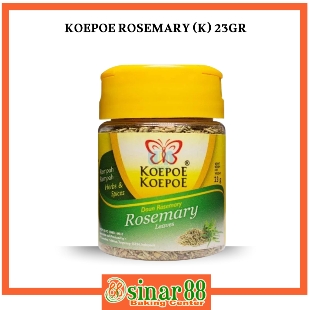 

Koepoe Koepoe Rosemary 23gr – Daun Rosemary Kering Premium