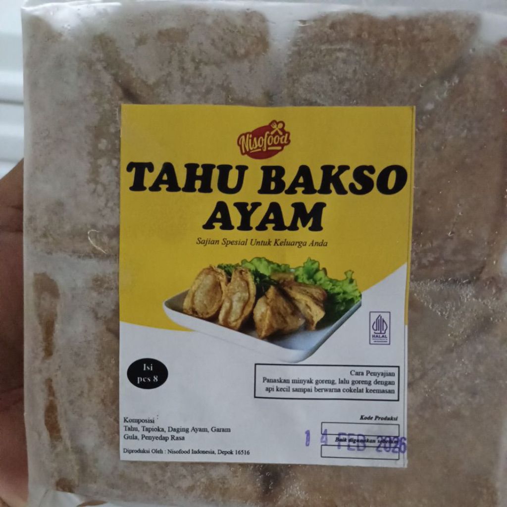

tahu bakso ayam isi 8 niso food