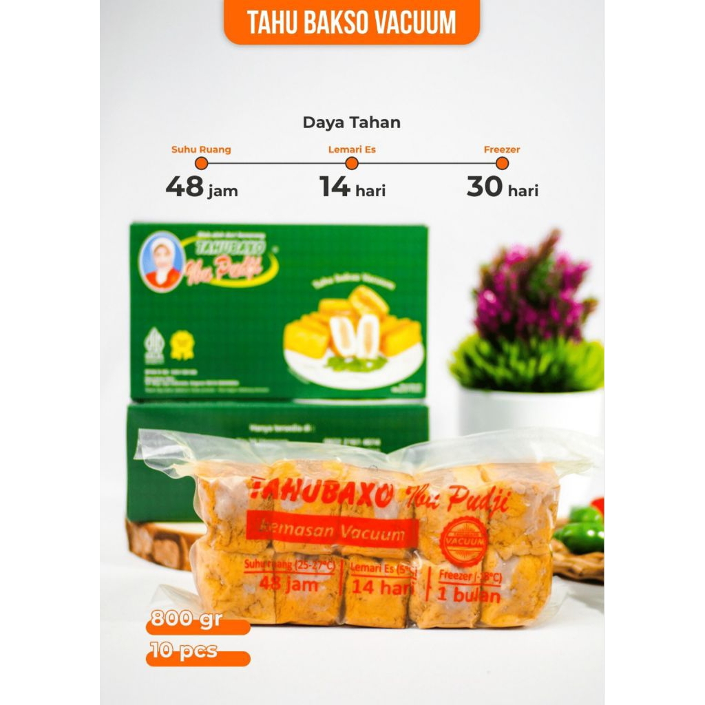 Tahu Baxo Bu Pudji Tahu Bakso Vacum