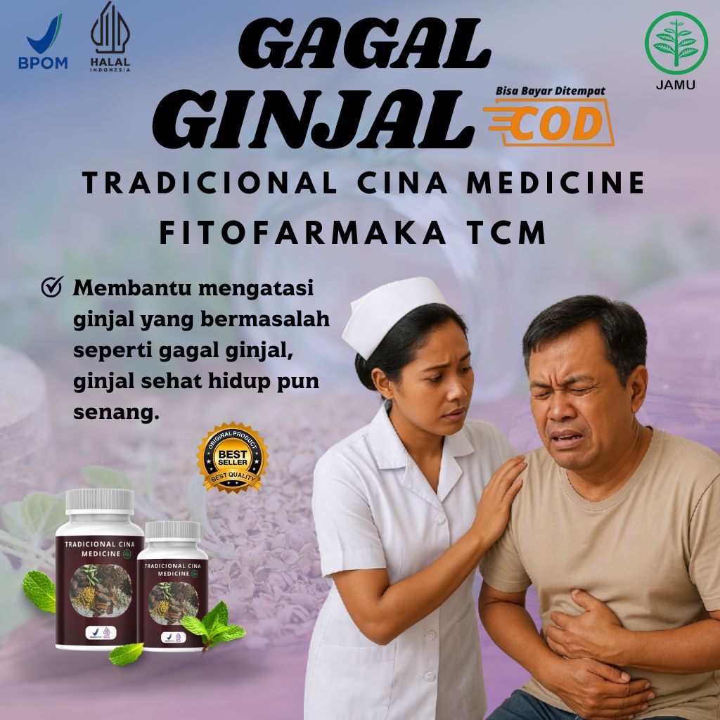 Herbal Cina Gagal ginjal TCM fitofarmaka