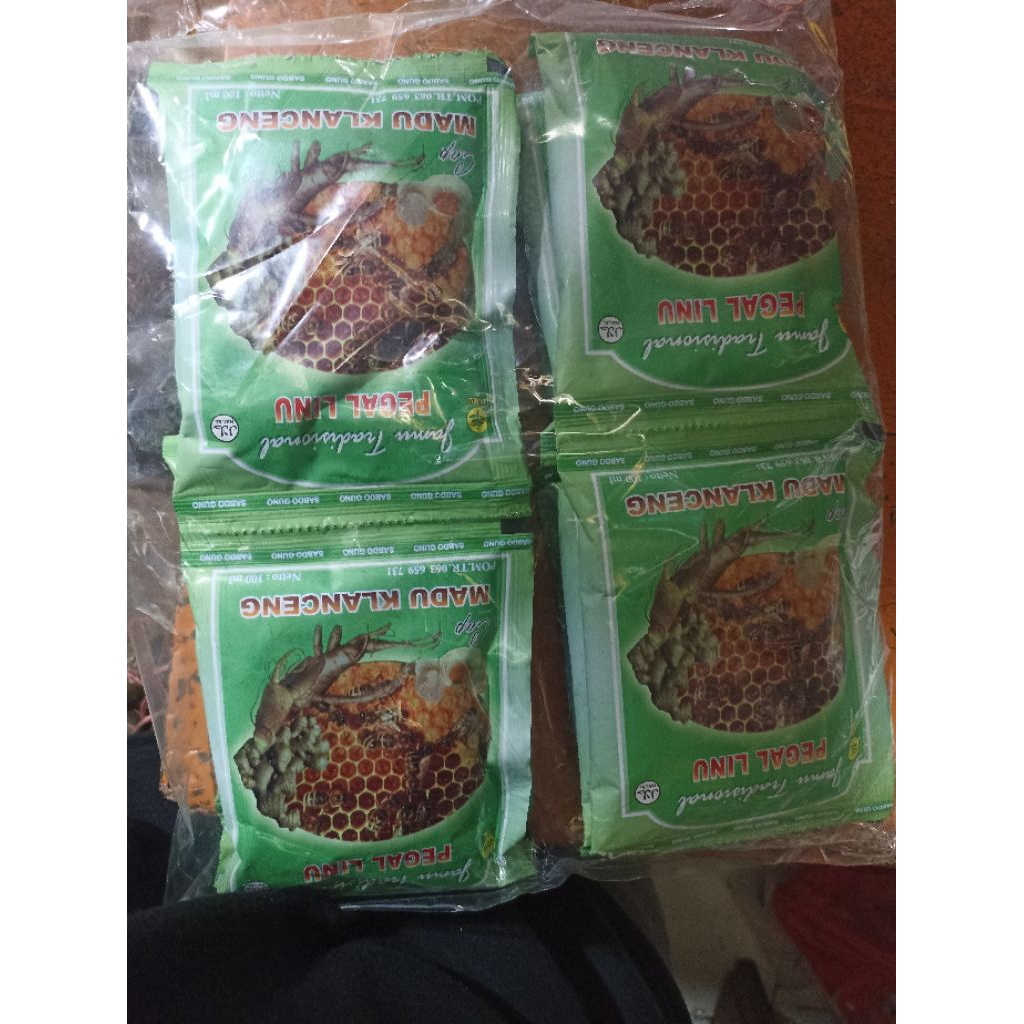 

MADU KLANCENG SACHET 100 ml isi 12 sachet