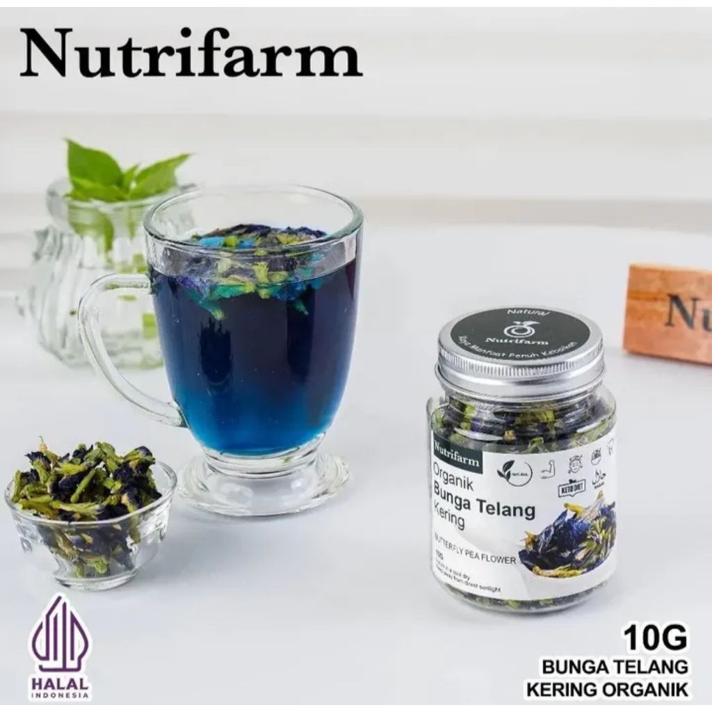 

Bunga Telang Kering Nutrifarm