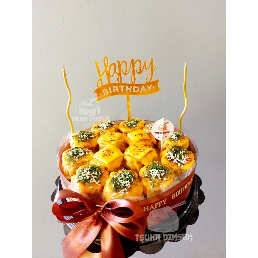 

Dimsum Ulang Tahun/Dimsum Cake/kue ulang tahun/BISA INSTAN
