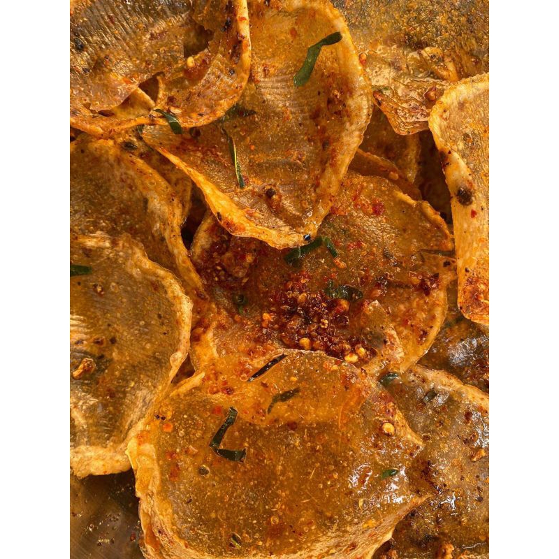 

KRIPIK ELOD PEDAS/ KRIPIK KACA PEDAS