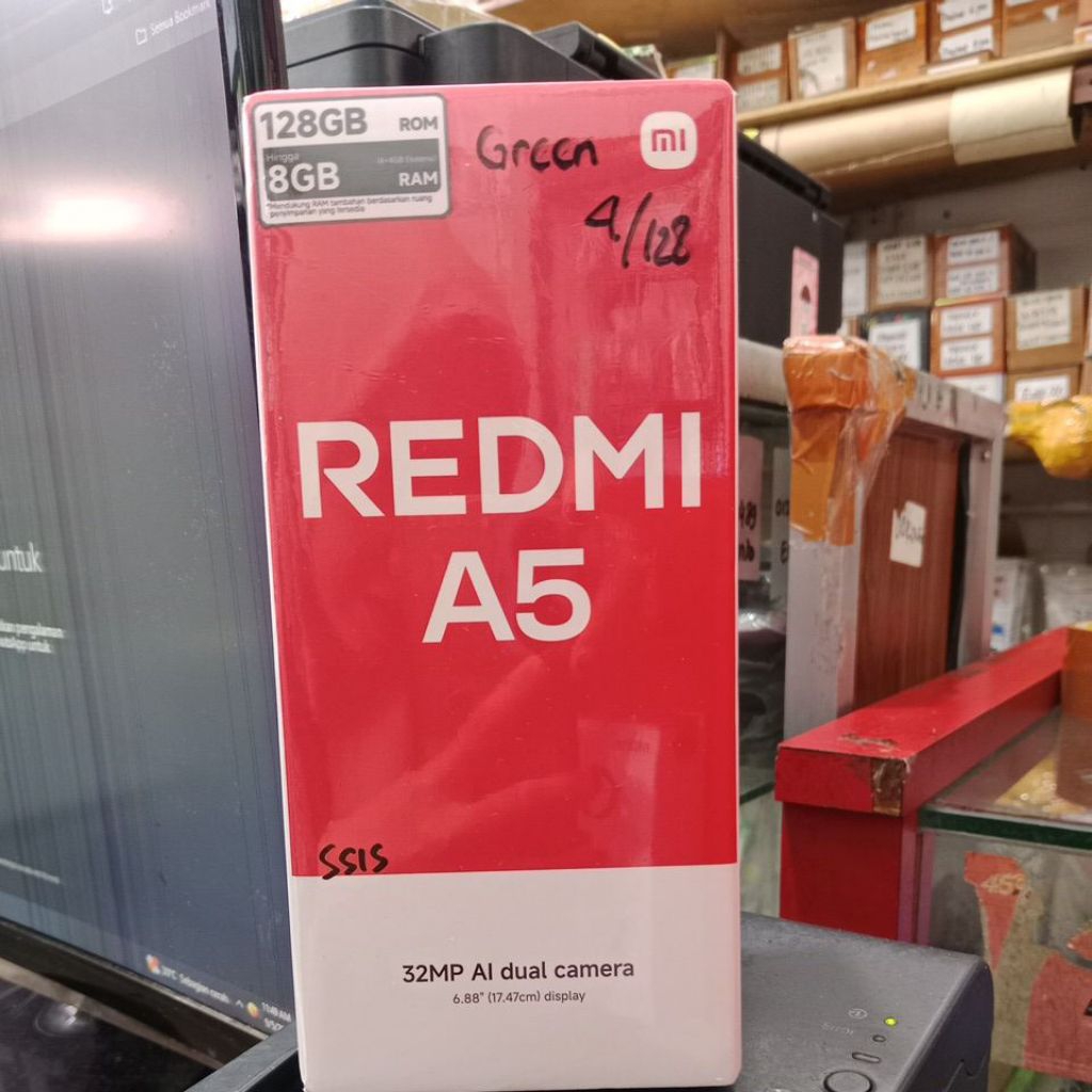 HP REDMI A5 BARU RAM 4/128 GREEN