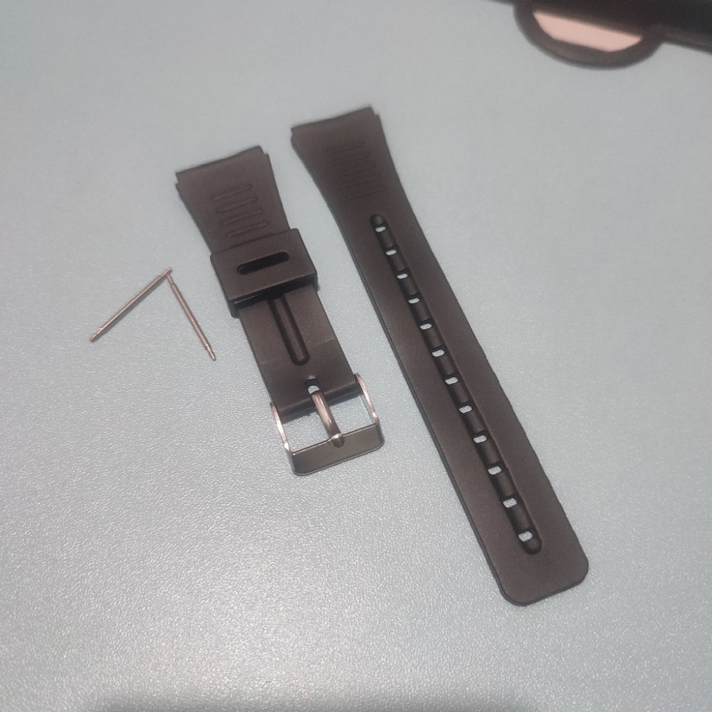 Strap Tali Jam Tangan Casio Dbc 32 Dbc-32 Hitam Bonus Pen