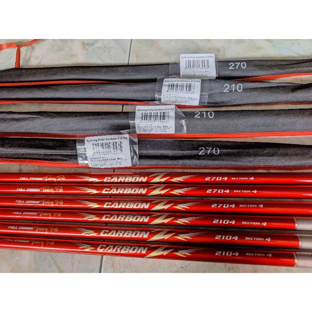 Tegek Ajiking Carbon Z (Merah)