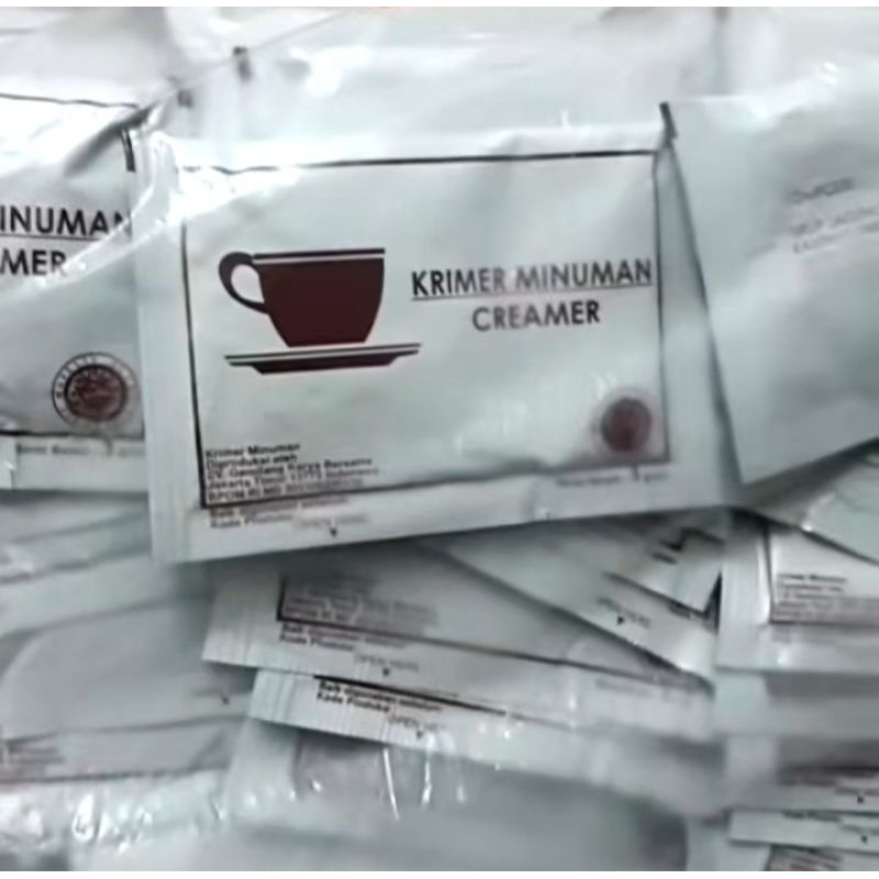 

Creamer Sachet Hotel 3gr BPOM (1 Pack of 125pcs)