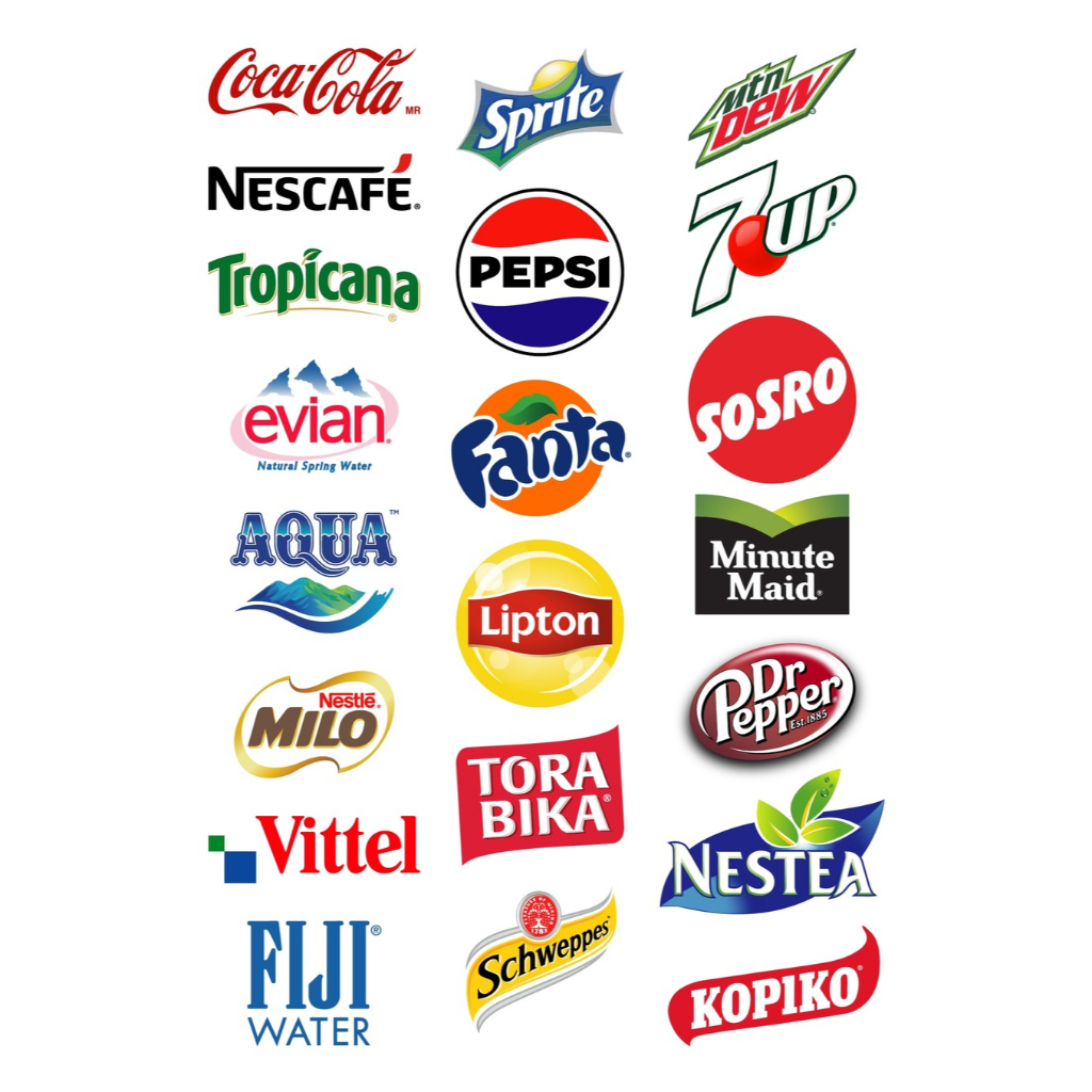 

Stiker Brand Minuman & Snack Kekinian – Waterproof Vinyl Sticker Lucu Untuk Tumbler, Motor, Laptop