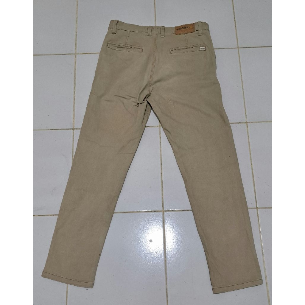 Celana Pria Chinos Carhartt Khaki