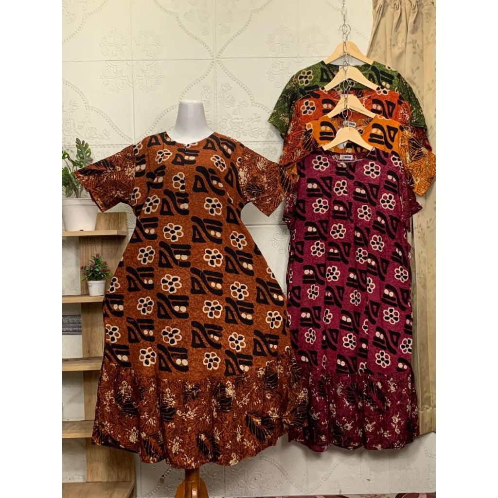 daster JIDDAH//daster rayon jiddah batik/daster batik