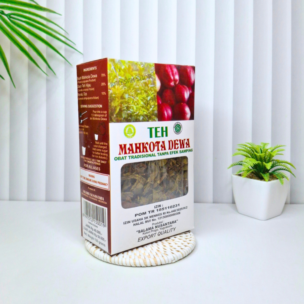 

Teh Mahkota Dewa Salama Nusantara Obat Herbal Asam Urat Diabetes Kolesterol