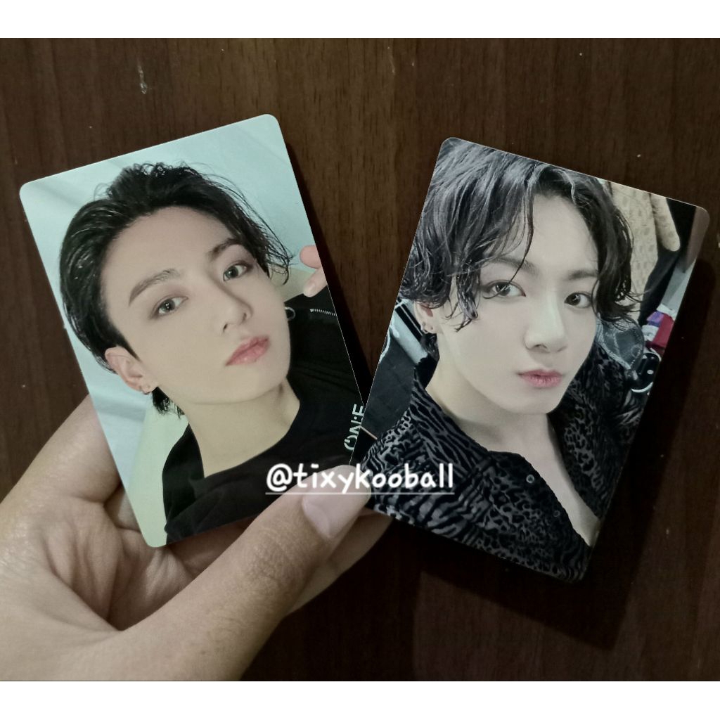 BTS PC PHOTOCARD OFFICIAL JUNGKOOK JK MOTS ONE