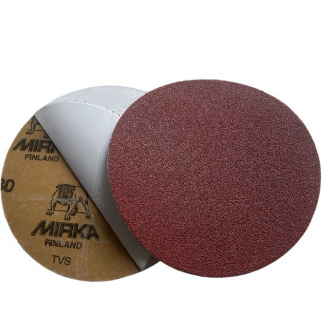 amplas bulat 5 inch stikit Grit 80 Mirka