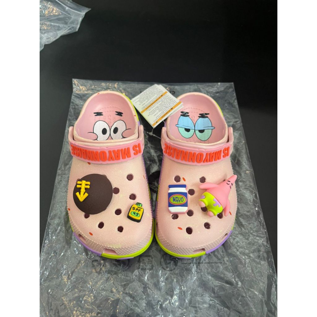 Sandal anak Crocs SpongeBob Patrick Clog / Crocs Patrick Spongebob anak