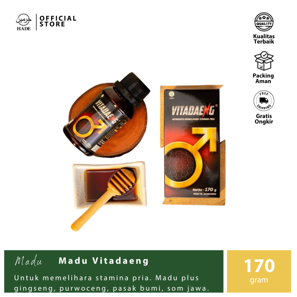 

Madu Vitadaeng - Madu Stamina Pria
