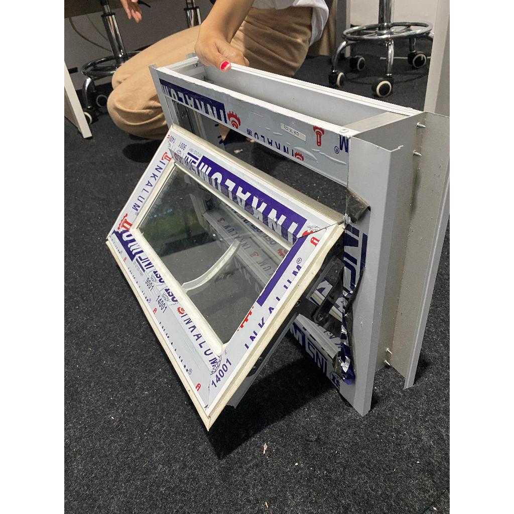 Jendela Vebtilasi/Bovenli Aluminium bisa Custom