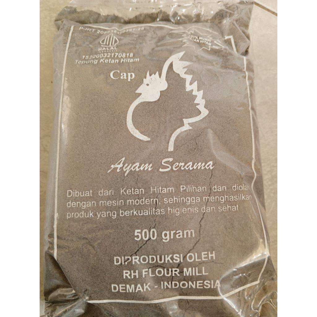 

Tepung Ketan Hitam Kemasan 500gr