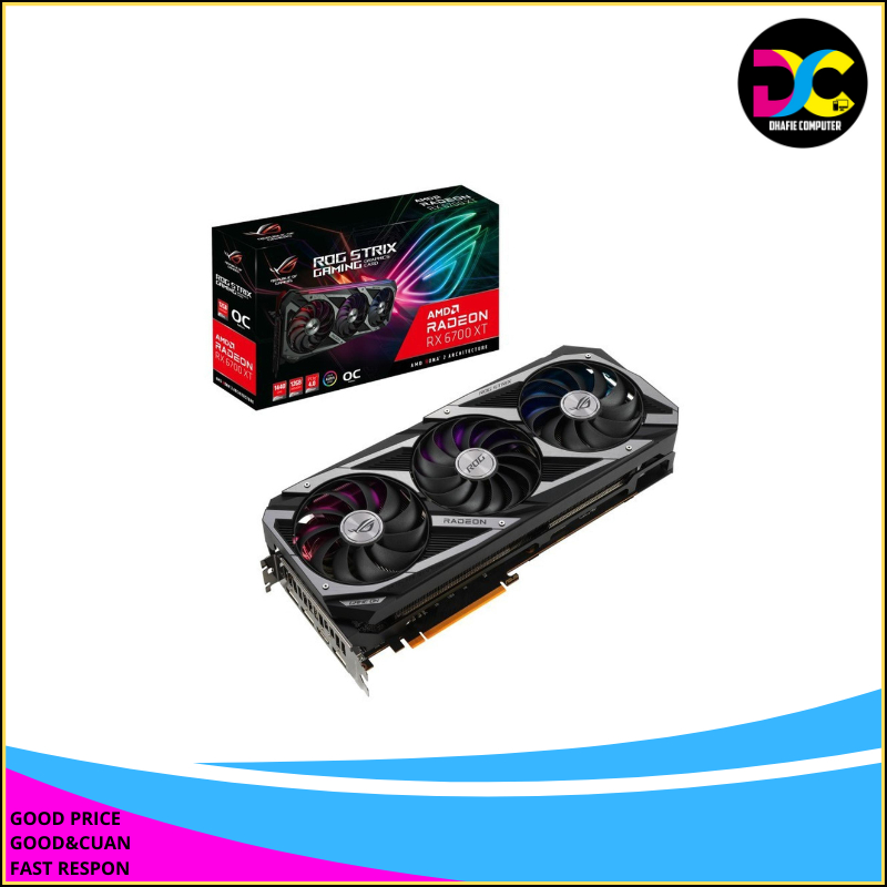 ASUS AMD Radeon RX 6700 XT / 6700XT ROG STRIX 12G OC