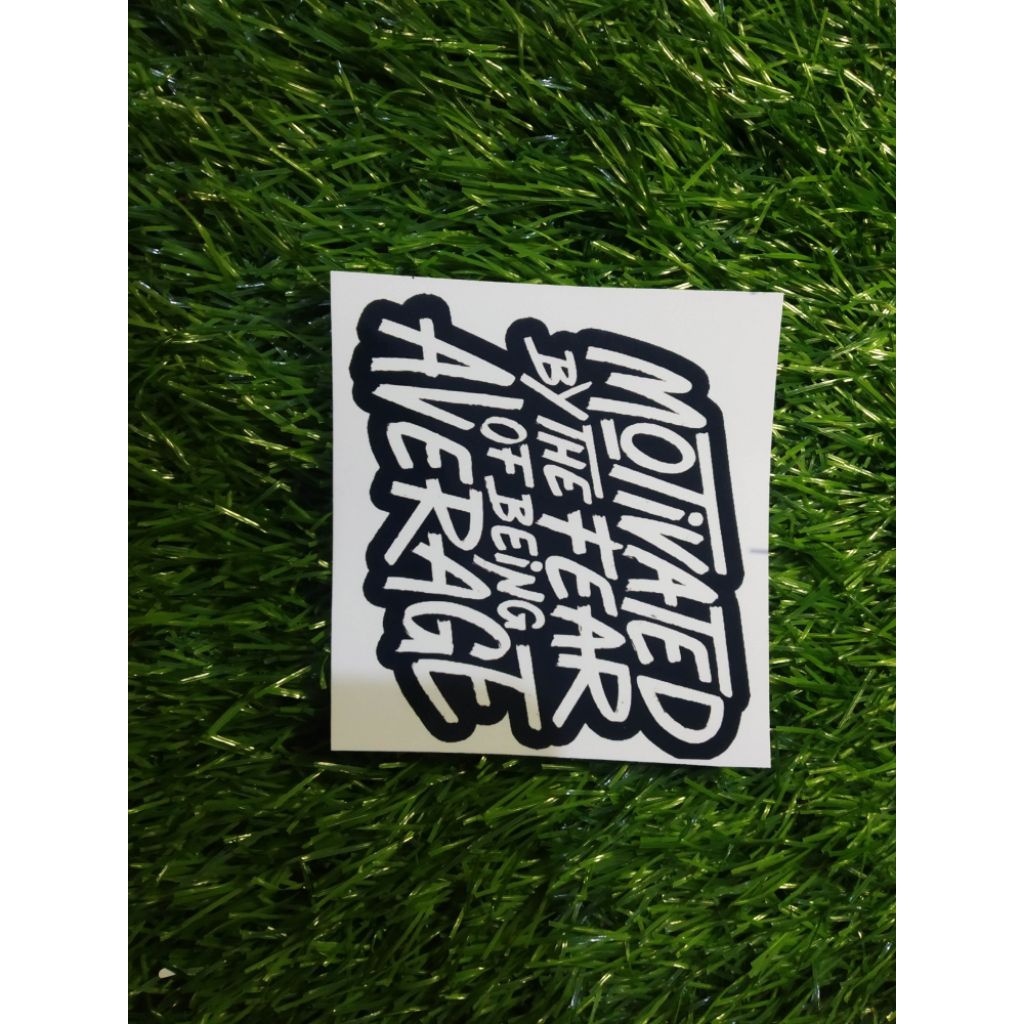 

stiker vinyl motivated