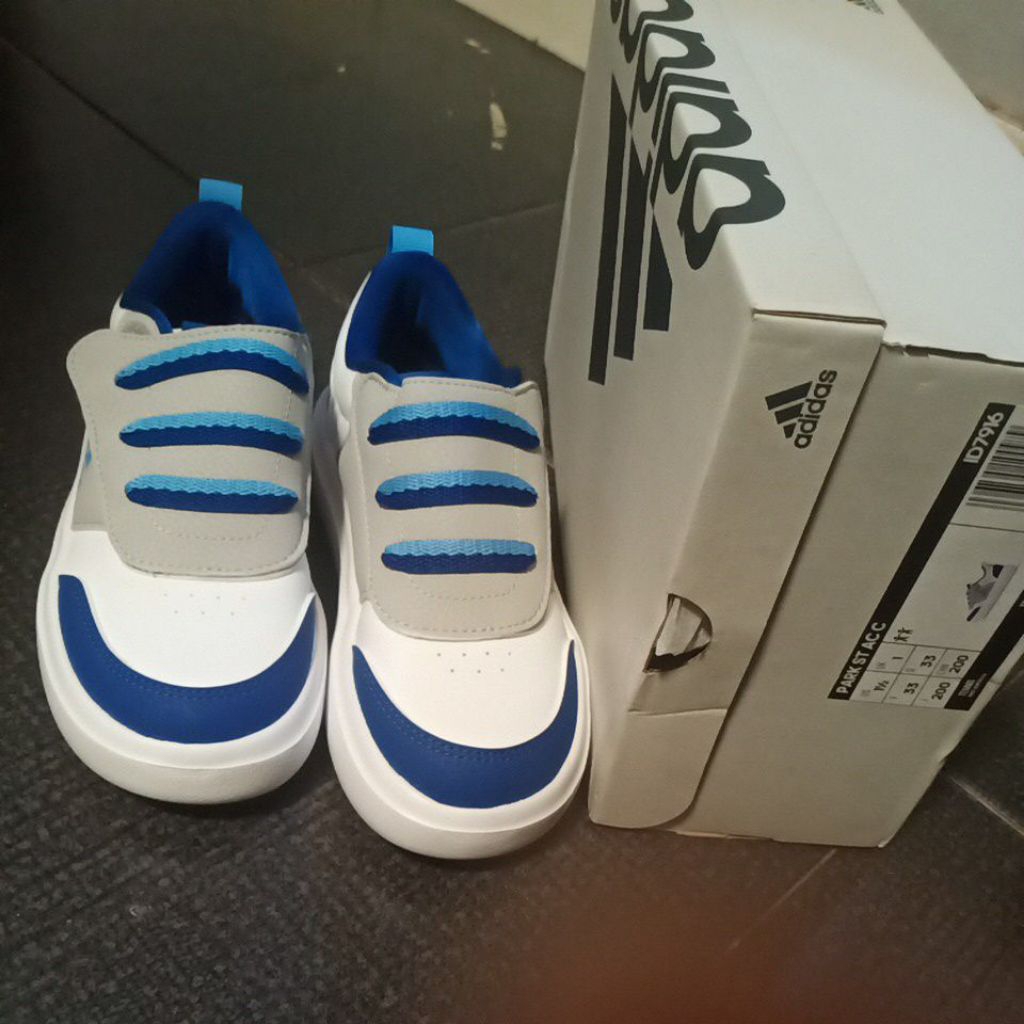Sepatu adidas park st anak size 33 new ori with dus