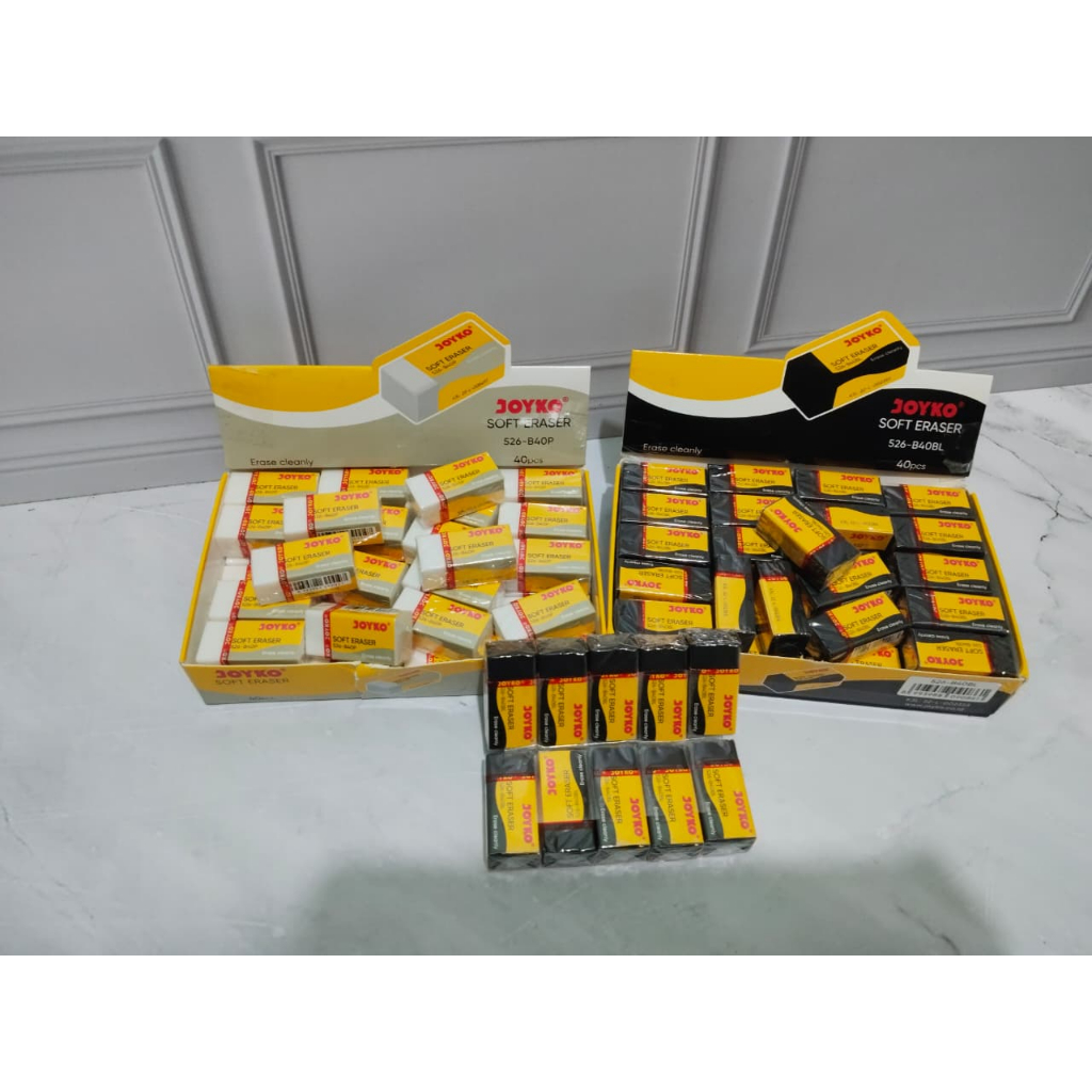

[Box/20 Pcs] Joyko Eraser 526-B20 Er-20Bl Penghapus Pencil PENGHAPUS KECIL