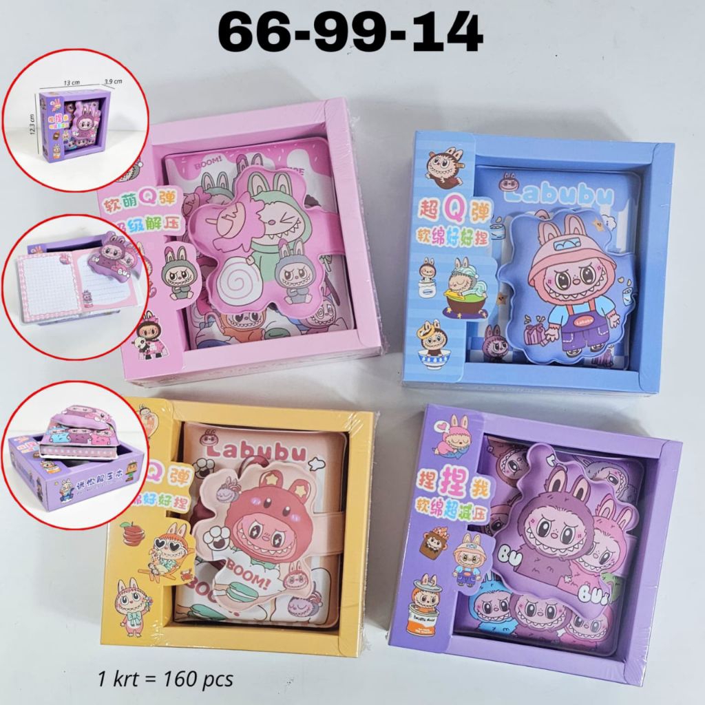 

Buku Diary Sanrio Cute – Karakter Kuromi, Hello Kitty, Pompompurin