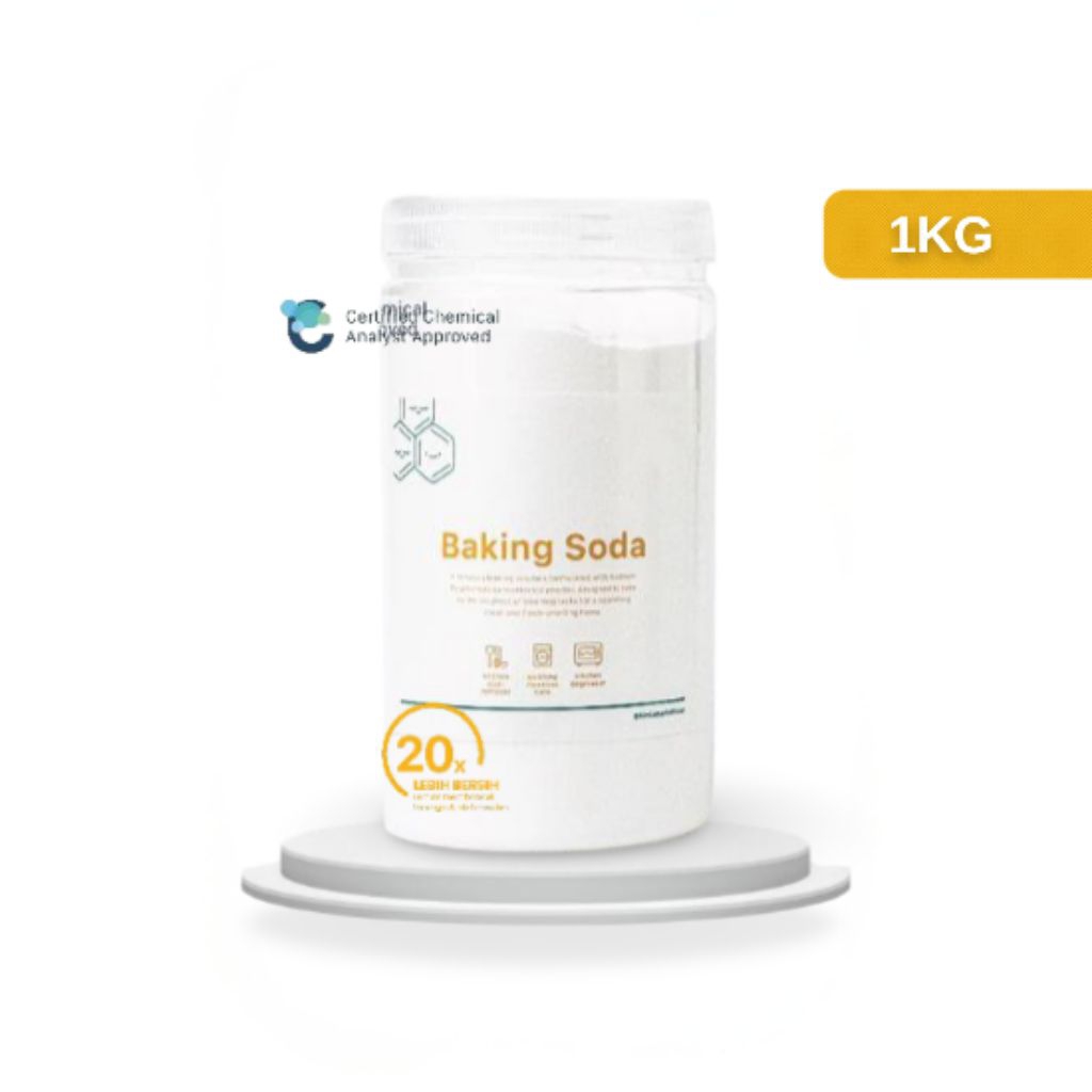 

Baking Soda / Sodium Bicarbonate Pembersih Serbaguna - BAKING SODA 1KG