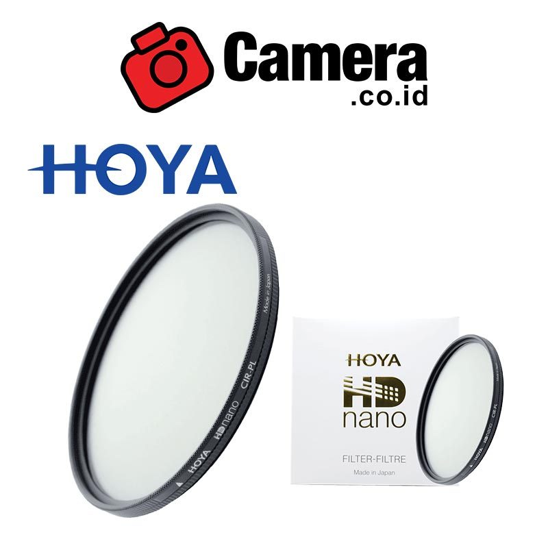 HOYA CPL HD Nano Filter - Filter CPL - Filter Lensa Kamera