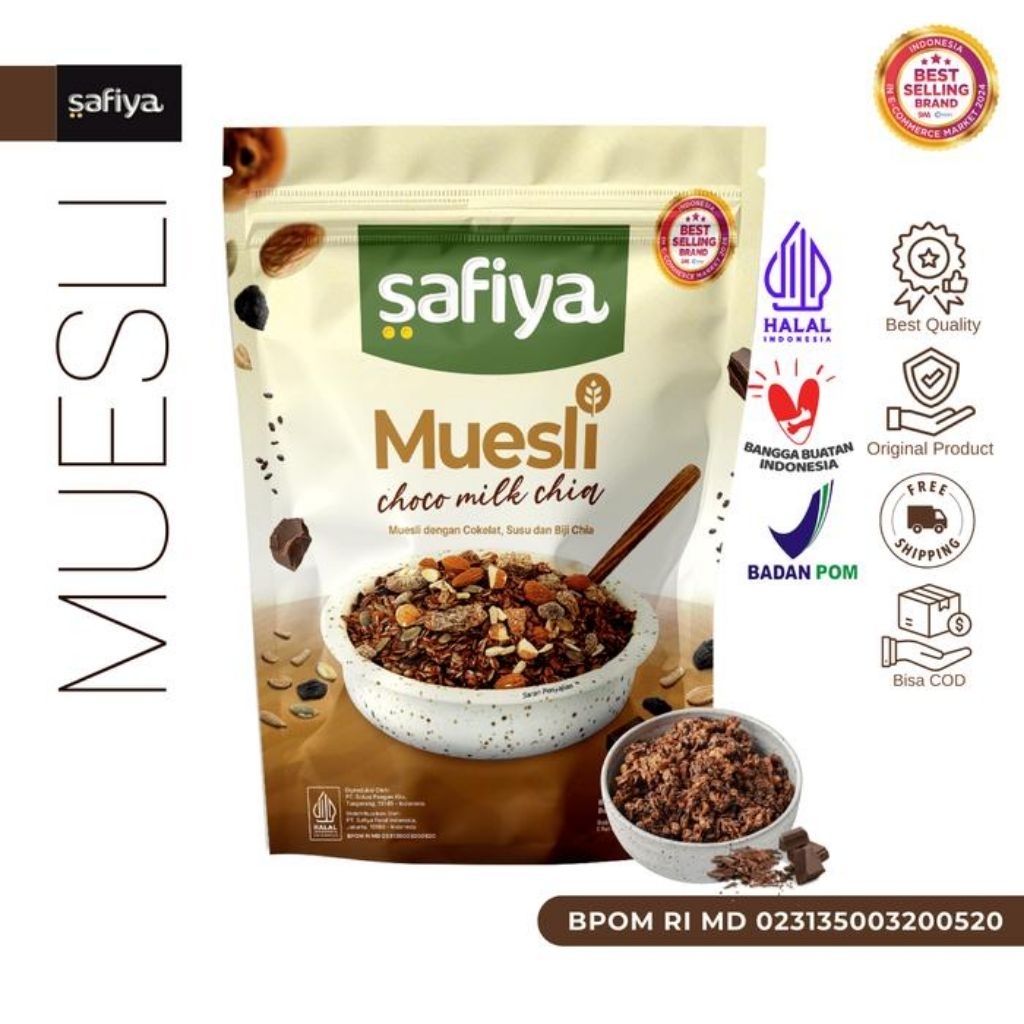

Safiya Muesli Choco Milk Chia
