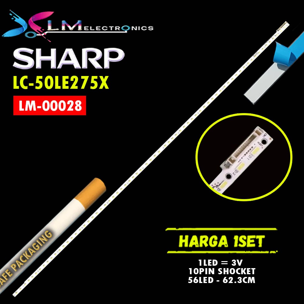 BACKLIGHT SHARP LC-50LE275X LC 50LE275X LC50LE275X 50LE275 50 INCH IN