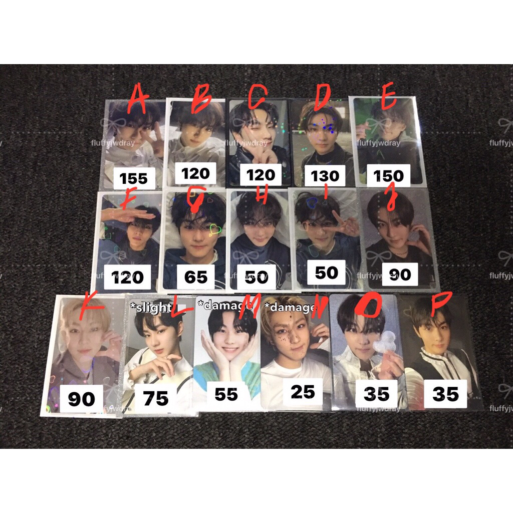 (READY KAMAR) UPDATE OFFICIAL PHOTOCARD ENHYPEN JUNGWON ALBUM DARKBLOOD, ORANGE BLOOD, CHOKER, CHIBI