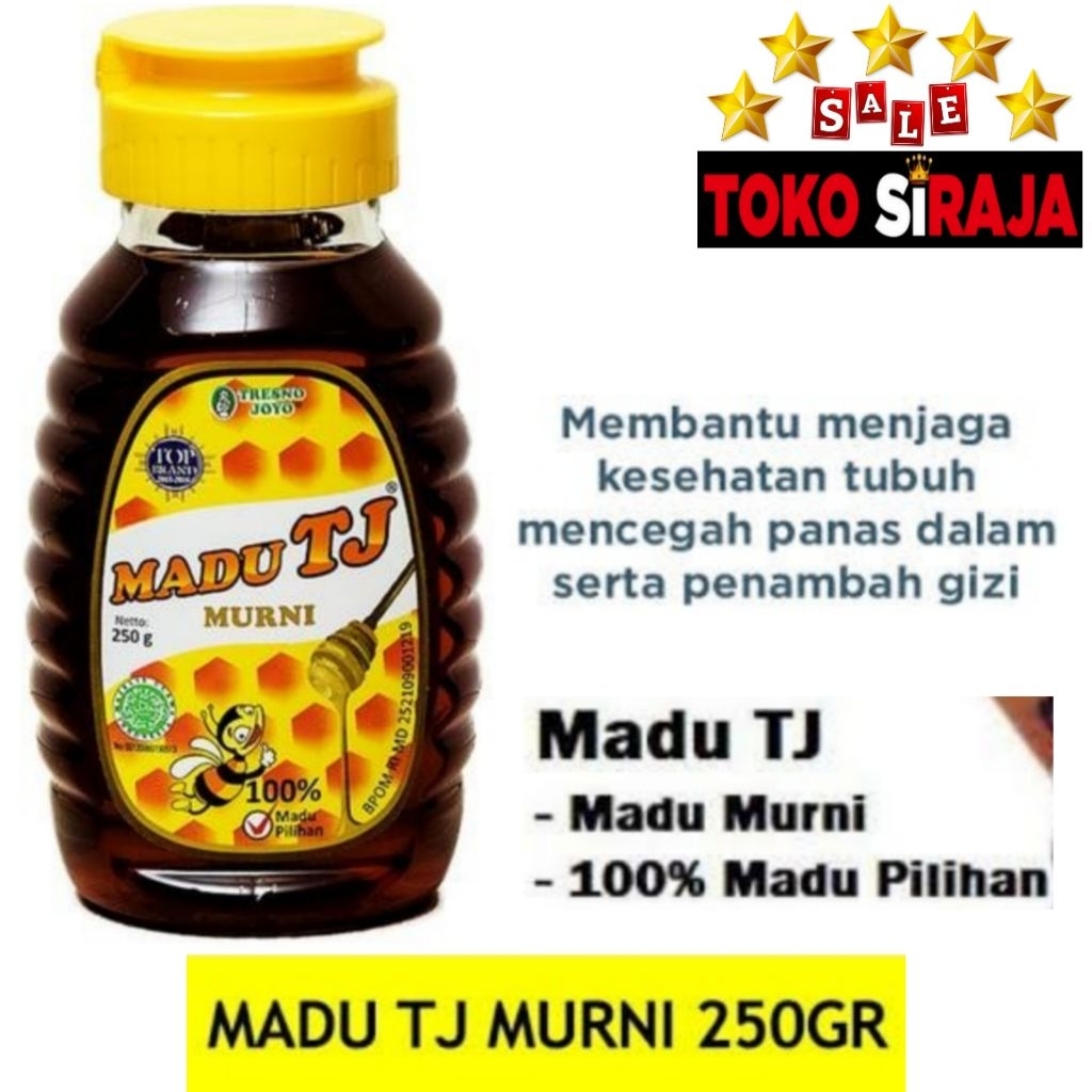 

MADU TJ MURNI 250 GRAM / TRESNO JOYO MADU TJ 250 G / MADU TJ MURNI ORIGINAL 250 GR