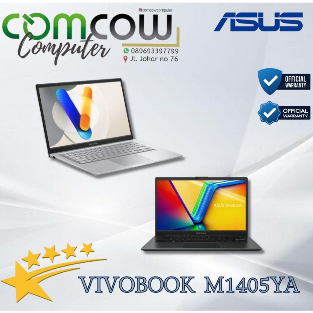 ASUS VIVOBOOK AMD R7-7730U/16GB/512GB/14" VIPS WUXGA /Win11+OHS