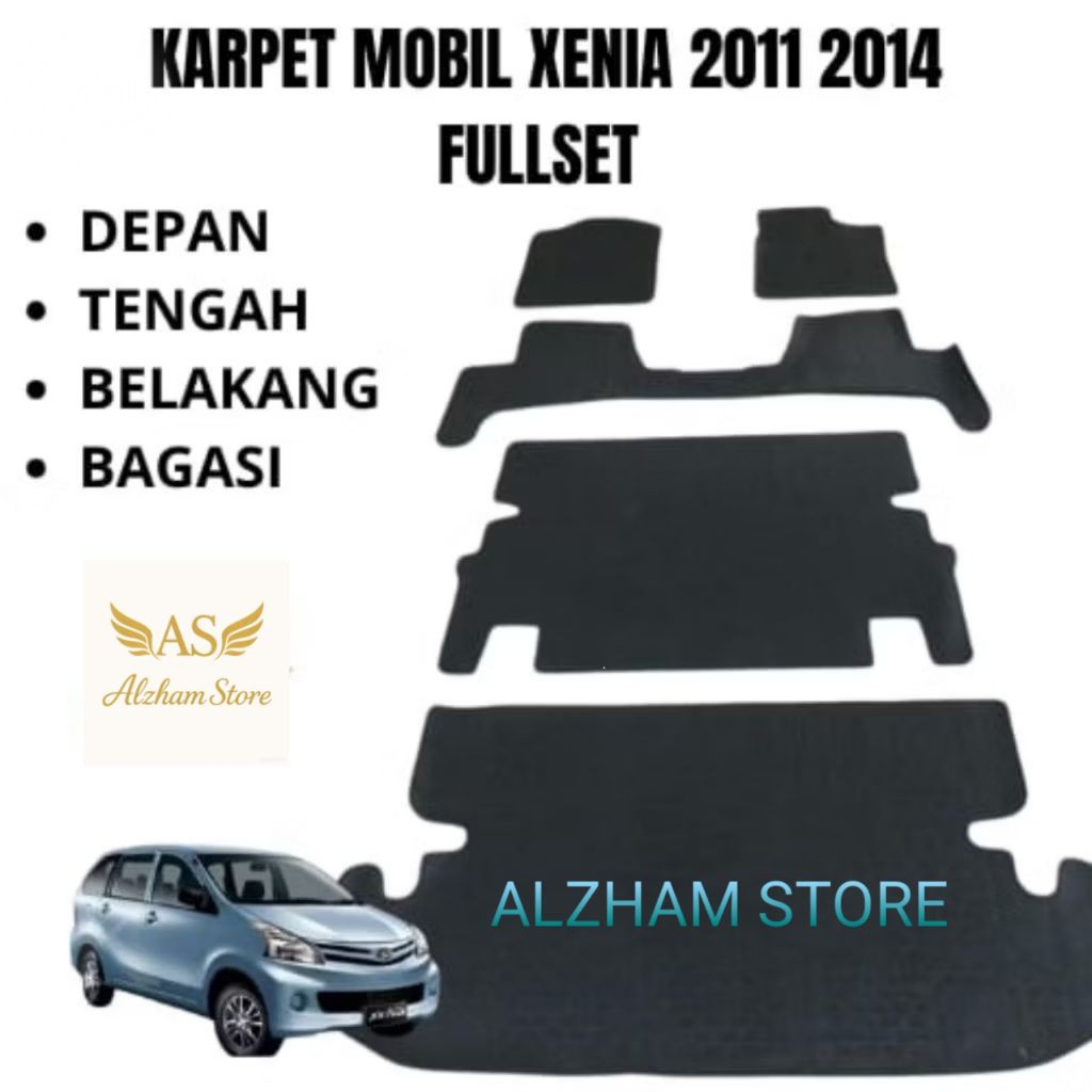 KARPET MOBIL XENIA 2011 2014 fullset