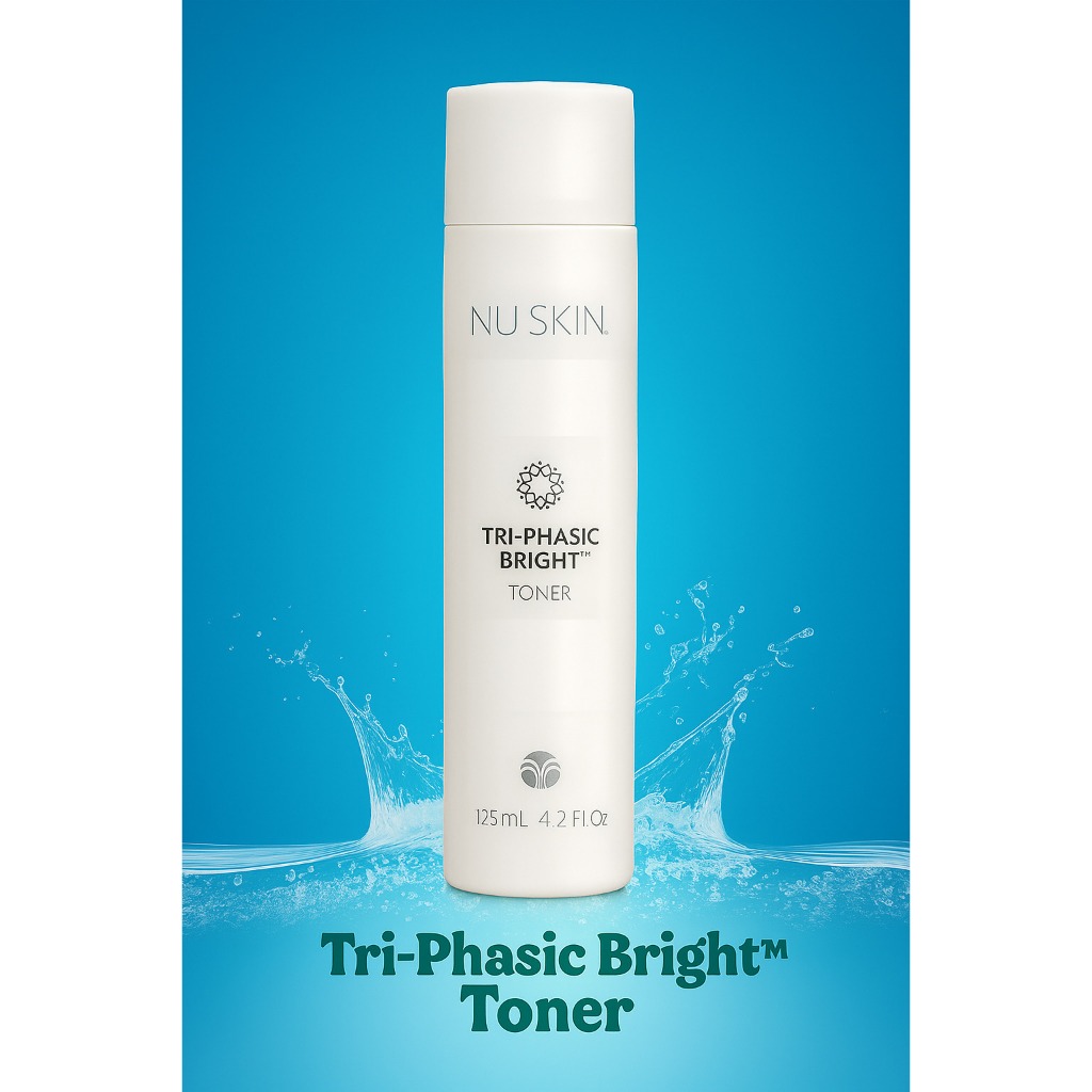 Trii-Phasic Bright™ Toner 125 ml NUS Skin TPB Toner TPW Trii Pasic Whitening Toner Mencerahkan