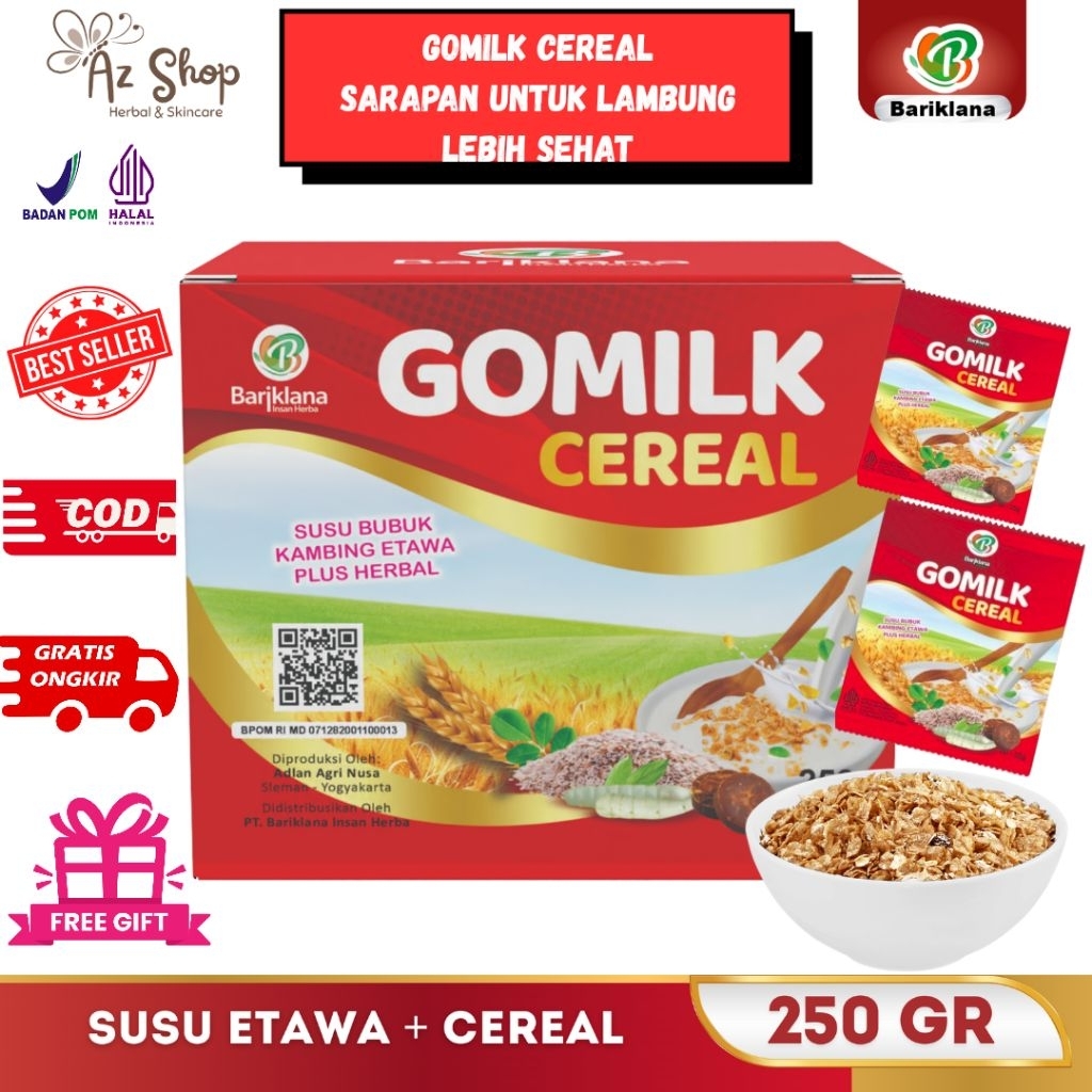 

Gomilk Cereal Solusi Untuk Lambung Lebih Sehat