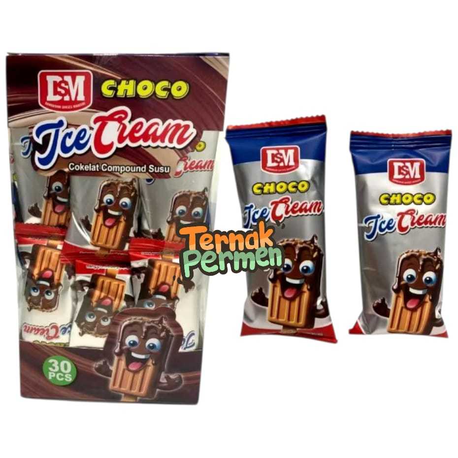 

DSM ICE CREAM CHOCO ISI 30 PCS
