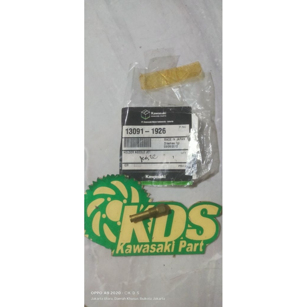 HOLDER NEDLE JET  MOTOR KAWASAKI KAZE R -13091-1926