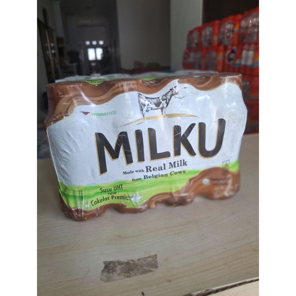 

[ZS] SUSU UHT MILKU COKLAT 200ML X 12 BOTOL