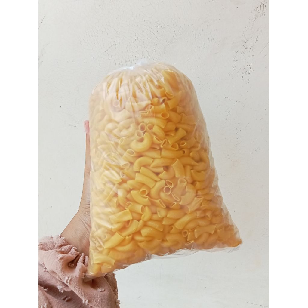 

Makaroni Mentah Curah – Cocok untuk Cemilan / Gorengan – 500gr