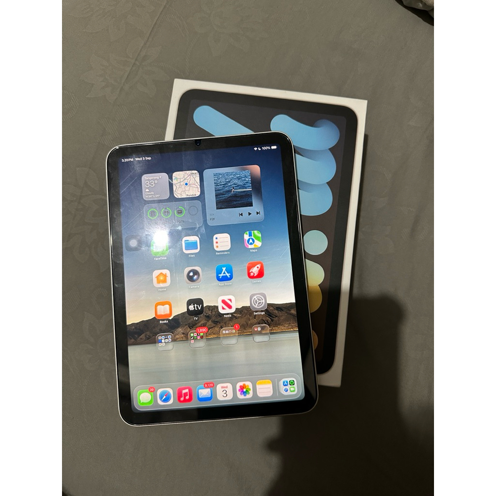 Preloved IPad Mini 6 64Gb Starlight