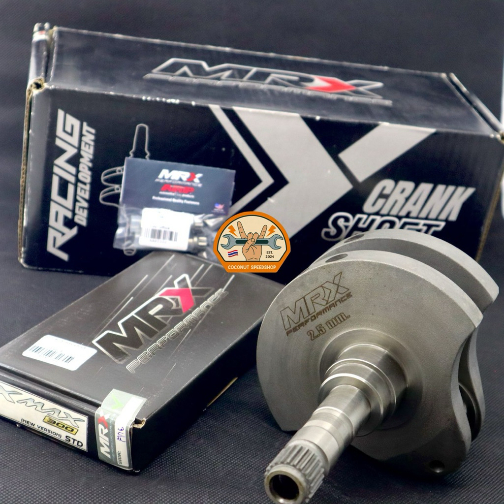 crankshaft / kruk as MRX - Xmax original Thailand - 2,5mm Full set + stang MRX