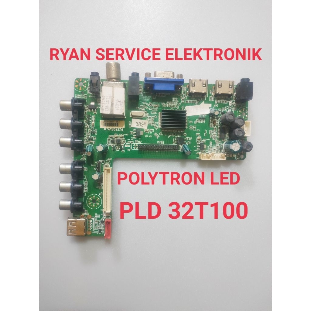 mb mainboard TV LED POLYTRON PLD 32T100