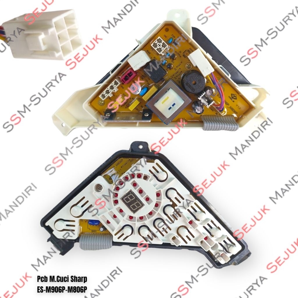 Pcb Modul Mesin Cuci Sharp ES-M809T-GG