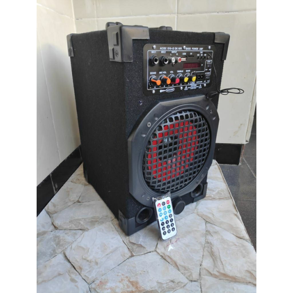 SPEAKER BLUETOOTH KARAOKE WOOFER 8 INCH